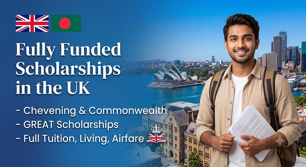 Fully Funded Scholarships in the UK