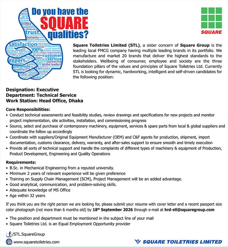 Executive - Technical Service