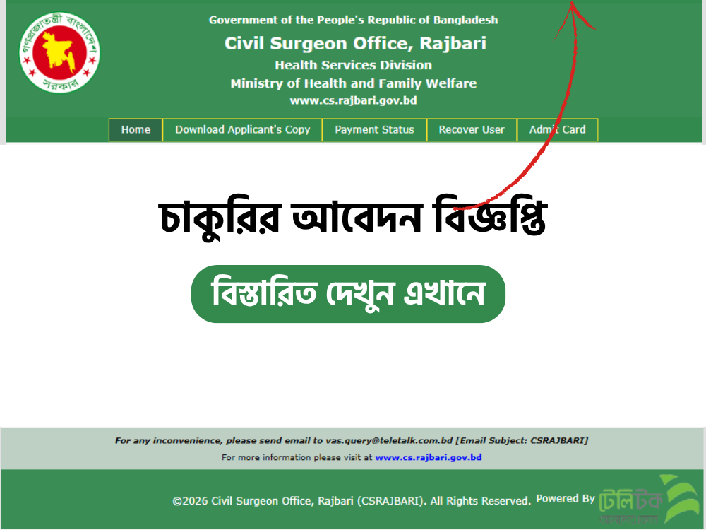 Civil Surgeon Office, Rajbari