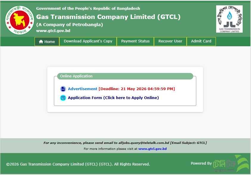 GAS TRANSMISSION COMPANY
