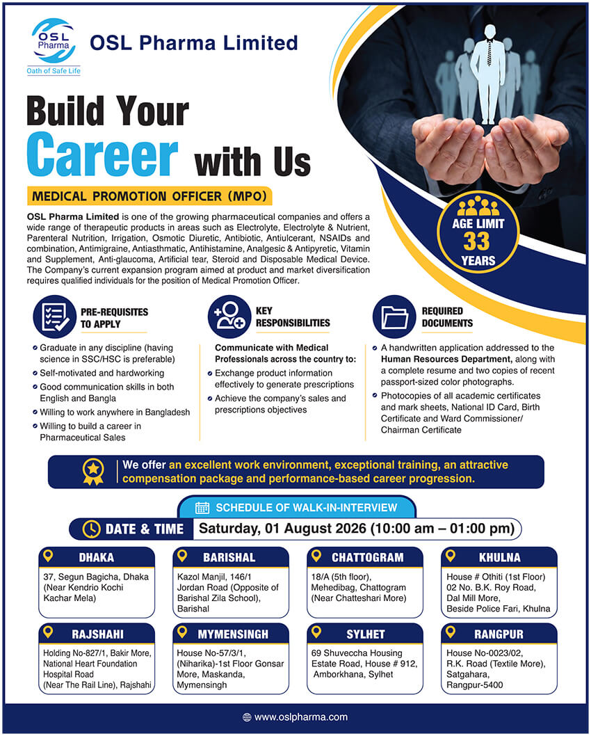  Medical Promotion Officer