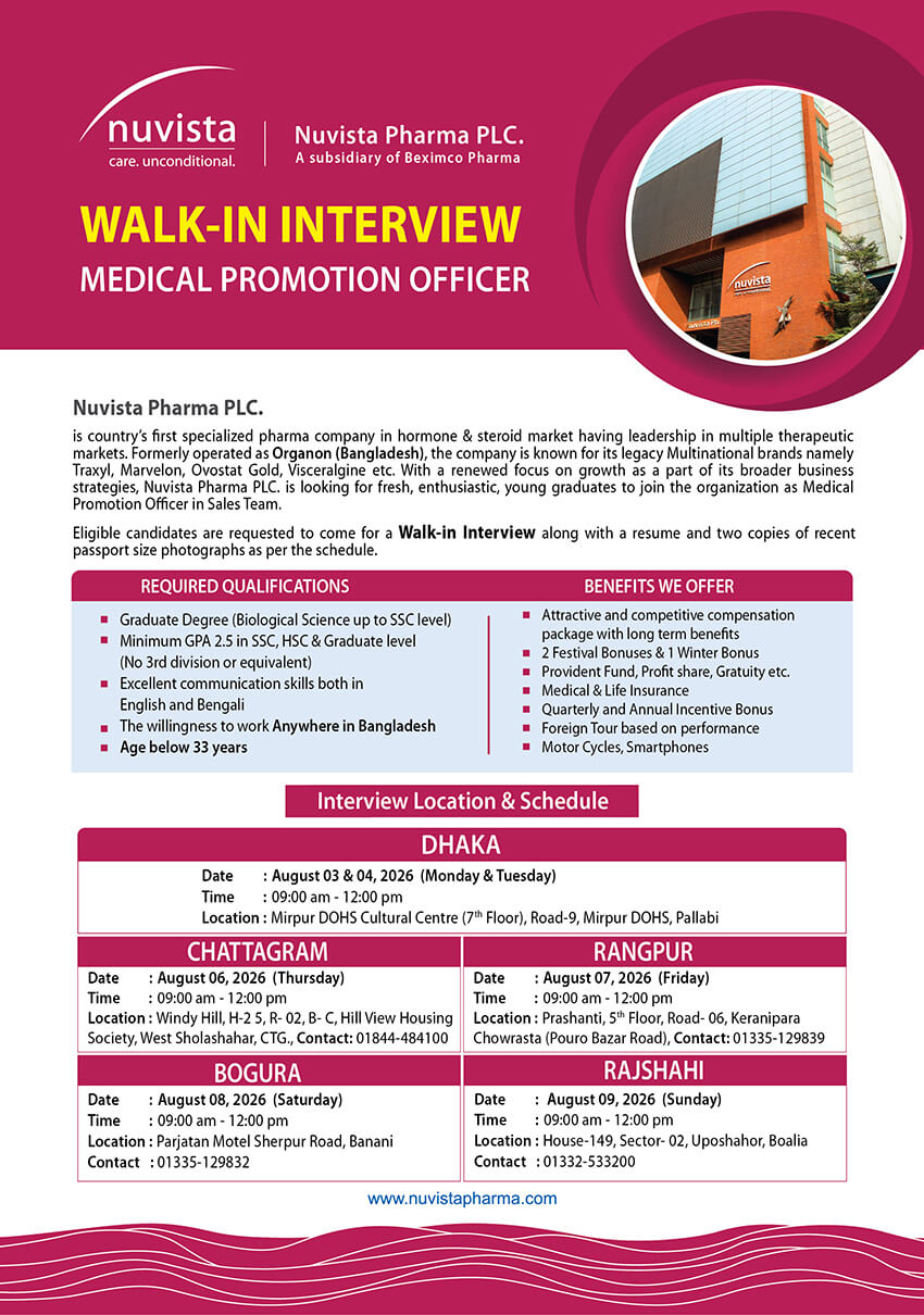 Medical Promotion Officer